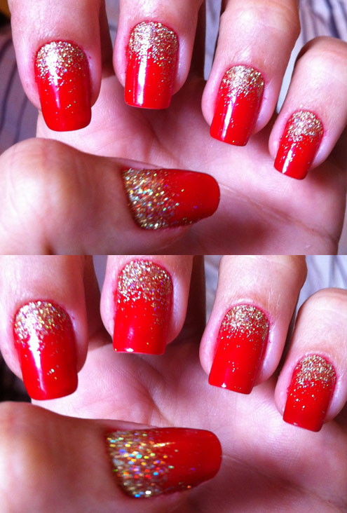 Fofosbeauty Short Square Fake Nails, Press-on, French Red - Walmart.com